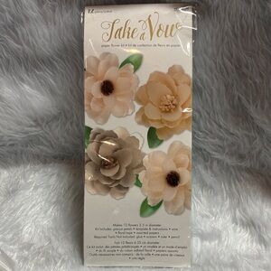 Take a Vow Paper Flower Kit
